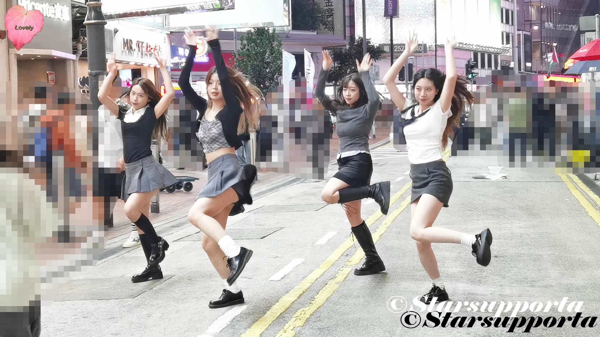 20251104 Team VIZ @the.teamviz @ KPOP dance @ 香港銅鑼灣Casetify對出